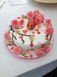 Birdy's cake from our cake sale!